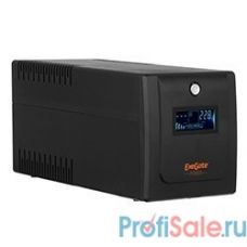 Exegate EP285580RUS ИБП ExeGate SpecialPro Smart LLB-600.LCD.AVR.EURO.RJ.USB <600VA/360W, LCD, AVR, 2 евророзетки, RJ45/11, USB, Black>