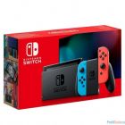 Nintendo Switch (неоновый красный / неоновый синий) NEW RUS