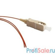 Hyperline FPT-B9-50-SC/PR-1M-LSZH-OR (FPT9-50-SC-PC-1M) Пигтейл волоконно-оптический MM 50/125 (OM2), SC, 1 м, LSZH