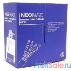 NEOMAX [NM11001] Кабель UTP cat.5е  4 пары (305 м) 0.45мм  Медь  PVC jacket