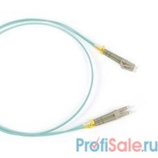 Hyperline FC-503-LC-LC-10G-2M (FC-D2-503-LC/PR-LC/PR-H-2M-LSZH-AQ) Патч-корд волоконно-оптический (шнур) MM 50/­125(OM3), LC-LC, duplex, LSZH, 2 м