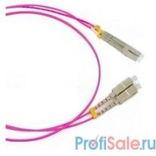 Hyperline FC-D2-504-LC/PR-LC/PR-H-1M-LSZH-MG Патч-корд волоконно-оптический (шнур) MM 50/125(OM4), LC-LC, duplex, LSZH, 1 м