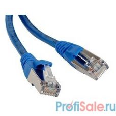 Hyperline PC-LPM-STP-RJ45-RJ45-C5e-0.5M-LSZH-BL Патч-корд F/­UTP, экранированный, Cat.5e, LSZH, 0.5 м, синий