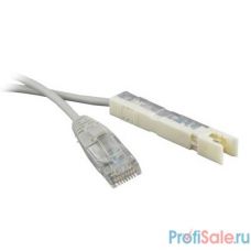 Hyperline PC-110-RJ45-1P-CX-1M-LSZH-GY Патч-корд 110 тип-RJ45, 1 пара, LSZH, 1 м, серый