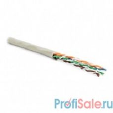 Hyperline UUTP4-C5E-P24-IN-LSZH-WH-100 (100 м) Кабель витая пара, неэкранированная U/­UTP, категория 5e, 4 пары (24 AWG), многожильный (patch), LSZH, нг(С)-HF, -20°C – +75°C, белый