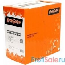 Exegate EX256747RUS Кабель UTP 4 пары кат.5e Exegate CCA, 24AWG, LSZH, бухта 305м, оранжевый