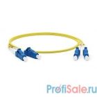 Hyperline FC-D2-9-LC/UR-LC/UR-H-30M-LSZH-YL Патч-корд волоконно-оптический (шнур) SM 9/125 (OS2), LC/UPC-LC/UPC, duplex, LSZH, 30 м