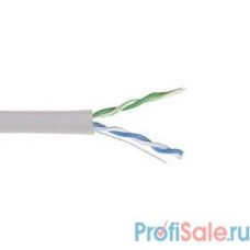 ITK LC1-C5E02-111 ITK Кабель связи витая пара U/UTP, кат.5E 2 x 2 x 24AWG solid, PVC, 500м, серый