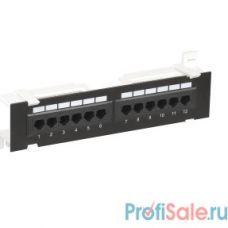 ITK PP12-C6U-D05 Настенная патч-панель кат.6 UTP, 12 портов (IDC Dual)