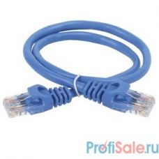 ITK PC03-C5EU-05M Коммутационный шнур (патч-корд), кат.5Е UTP, 0,5м, синий