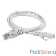 ITK PC01-C5EU-1M Коммутационный шнур (патч-корд), кат.5Е UTP, 1м, серый