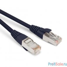 Hyperline PC-LPM-STP-RJ45-RJ45-C5e-1M-LSZH-BK Патч-корд F/­UTP, экранированный, Cat.5е, LSZH, 1 м, черный