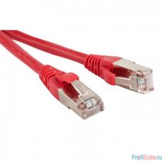 Hyperline PC-LPM-STP-RJ45-RJ45-C5e-0.5M-LSZH-RD Патч-корд F/­UTP, экранированный, Cat.5e, LSZH, 0.5 м, красный