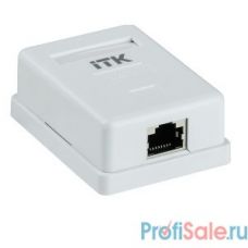 ITK CS2-1C06F-12 Настенная инф. розетка RJ45 кат. 6 FTP 1-порт