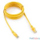 Cablexpert Патч-корд медный UTP PP10-3M/Y кат.5, 3м, литой, многожильный (желтый)