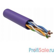 ITK LC1-C5E04-126 Витая пара U/UTP кат.5E 4x2x24AWG LSZH фиолетовый (305м)