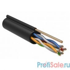 ITK LC3-C5E04-159 Витая пара U/UTP кат.5E 4x2x24AWG LDPE трос 1,2мм (305м)