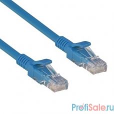 Exegate EX282035RUS Патч-корд Exegate UTP-RJ45-RJ45-5e-5M-BL, UTP, cat.5e, 5м, синий