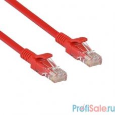 Exegate EX282034RUS Патч-корд Exegate UTP-RJ45-RJ45-5e-5M-RD, UTP, cat.5e, 5м, красный