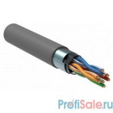 ITK LC1-C5E04-311-R Витая пара F/UTP 5E 4 х 2 х 24 AWG solid PVC серый (305м) РФ