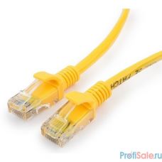 Cablexpert PP10-1M/Y Патч-корд медный UTP Cablexpert кат.5e, 1м, литой, многожильный (жёлтый)