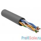 ITK LC1-C5E04-121-R  Витая пара U/UTP 5E 4 х 2 х 24 AWG solid LSZH серый (305м) РФ