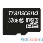 Micro SecureDigital 32Gb Transcend TS32GUSDC10 {MicroSDHC Class 10}
