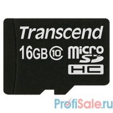 Micro SecureDigital 16Gb Transcend TS16GUSDC10 {MicroSDHC Class 10}