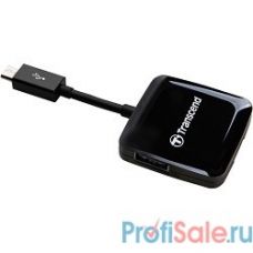 USB 2.0 Multi-Card Reader P9 All in 1 Transcend [TS-RDP9K] Black