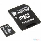 Micro SecureDigital 128Gb Smart buy SB128GBSDCL10-01 {Micro SDHC Class 10, UHS-1, SD adapter}