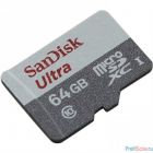 Micro SecureDigital 64Gb SanDisk SDSQUNS-064G-GN3MN {MicroSDXC Class 10 UHS-I, Ultra Android}