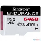 Micro SecureDigital 64Gb Kingston SDCE/64GB {MicroSDHC Endurance Flash Memory Card}