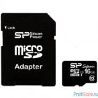 Micro SecureDigital 16Gb Silicon Power SP016GBSTHBU1V10