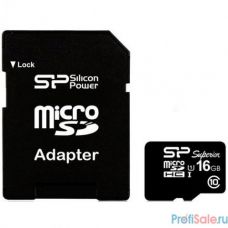 Micro SecureDigital 16Gb Silicon Power SP016GBSTHBU1V10