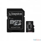 Micro SecureDigital 64Gb Kingston SDCS2/64GB {MicroSDHC Class 10 UHS-I, SD adapter}
