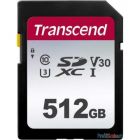 SecureDigital 512Gb Transcend TS512GSDC300S {SDXC Class 10, UHS-I U3}