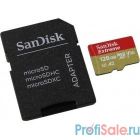 SanDisk Extreme microSDXC 128GB + SD Adapter UHS-I U3 SDSQXA1-128G-GN6AA