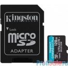Карта Памяти micro SDXC 128Gb Kingston Canvas Go Plus UHS-I U3 A2 + ADP (170/90 MB/s) SDCG3/128GB