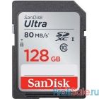 SecureDigital SanDisk Ultra 128GB SDXC  Memory Card 100MB/s, Class 10 UHS-I SDSDUNR-128G-GN6IN