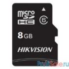 Micro SecureDigital 8Gb Hikvision HS-TF-C1/8G {MicroSDHC Class 10 UHS-I}