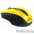Мышь CM-547 Yellow, оптика,800/1600/2400dpi,5кн.+колесо прокрутки, USB