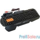Keyboard A4Tech Bloody B318 Black USB Multimedia Gamer LED (подставка для запястий) [326276]