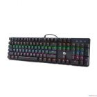 Клавиатура механ Gembird KB-G530L {USB, чёрн, Outemu Blue, 104 кл., Rainbow, 9 реж., 1,5м}