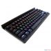 Клавиатура игровая Gembird KB-G520L ,{USB, механические переключатели, 87 клавиш,подсветка Rainbow 10 режимов, провод 1.8м, подставка под телефон}
