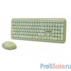 Комплект клавиатура+мышь мультимедийный Smartbuy 666395 зеленый [SBC-666395AG-G] 