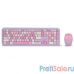 Комплект клавиатура+мышь мультимедийный Smartbuy 666395 фиолетовый  [SBC-666395AG-V] 