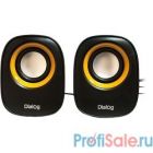 Dialog Colibri AC-06UP BLACK {акустические колонки 2.0, 6W RMS, питание от USB}