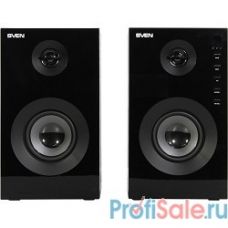 SVEN SPS-615 черный {220 В, 50 Гц, Bluetooth, дерево (MDF), 2,85кг}