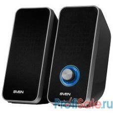 SVEN 325, черный {6 (2 ? 3) Вт, Частотный диапазон, Гц - 80 – 20 000}