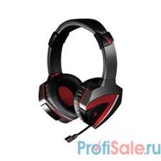 A4 Bloody G500+V5+B-072  комплект уши +мышь + коврик (черный-красный)  [V5G5PB72]